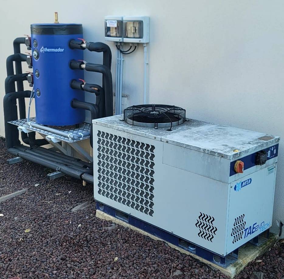 Modification hydraulique sur un refroidisseur d’eau pour une distillerie de whisky dans le Tarn