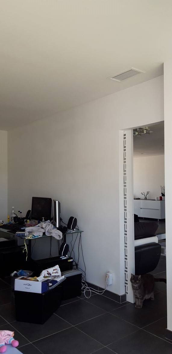 Grille de soufflage dans un bureau d'une maison à Fontenilles proche de Toulouse