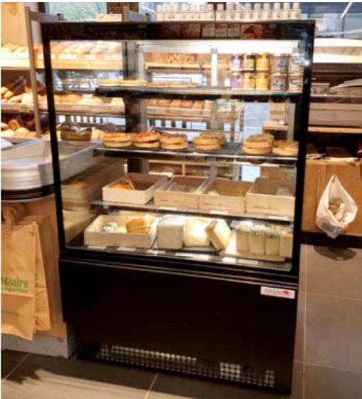 vitrine vitrée et réfrigérée pour boulangerie toulouse