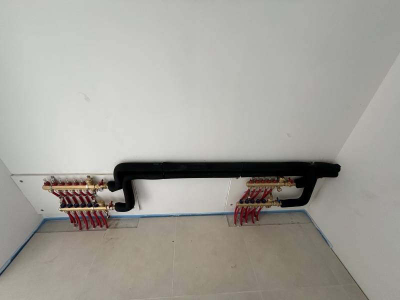 Système de chauffage PAC avec plancher chauffant la bastide de Beauvoir (31450)