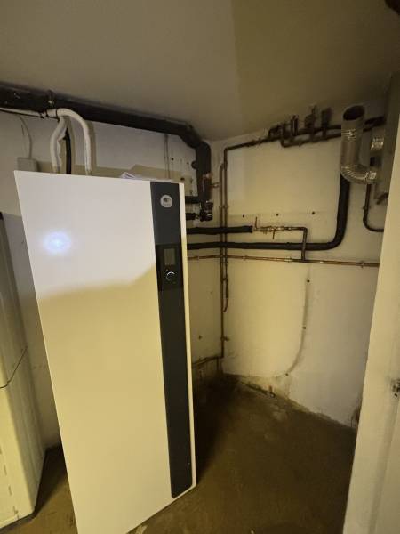 Pompe à chaleur Thermor air/eau Balma près de Toulouse en remplacement d’une chaudière au fioul