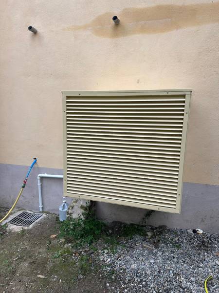 Pose de cache groupe extérieur pour climatisation et pompe à chaleur à Toulouse