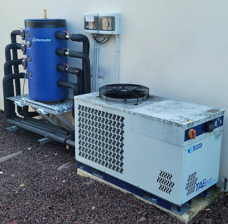 Modification hydraulique sur un refroidisseur d’eau pour une distillerie de whisky dans le Tarn