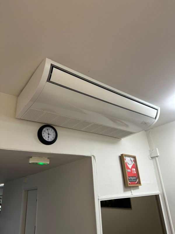 Restauration de groupes de climatisation Toshiba pour le restaurant La Meunière à Toulouse